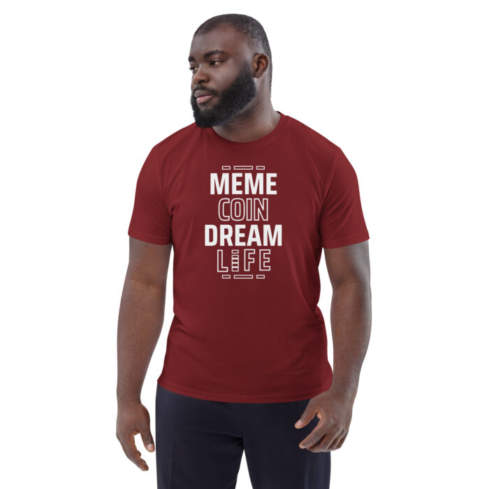 Meme Coin Dream Life || Men's Memecoin Themed T-shirt