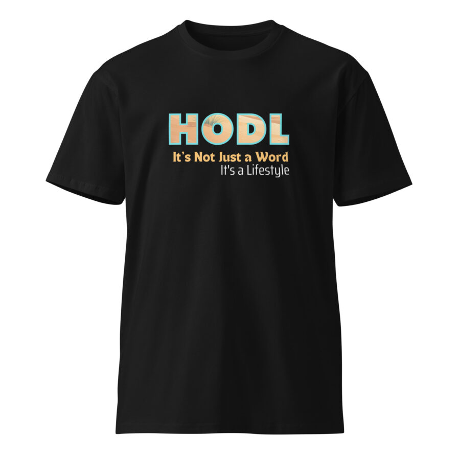 HODL It's Not Just A Word || Men's HODL T-shirt - Image 2